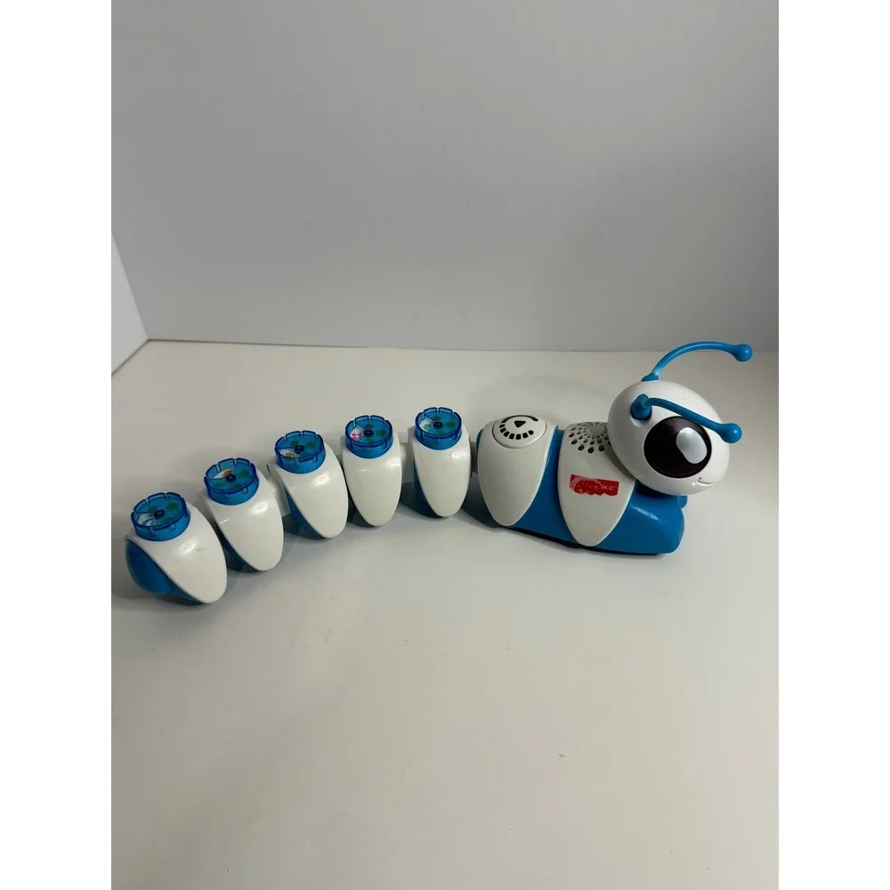 Fisher-Price Think & Learn Code-a-pillar Interactive Learning Toy Blue White